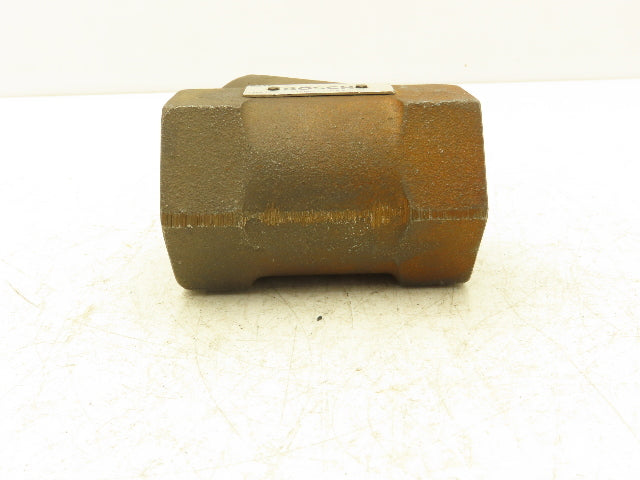 Bosch Rexroth FB1 XOHP 158N 3 02 Inline Hydraulic Check Valve 1-1/4" NPT