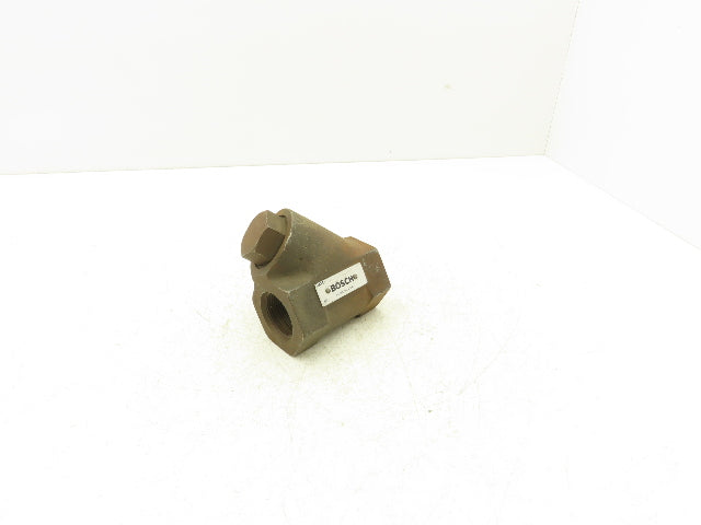 Bosch Rexroth FB1 XOHP 158N 3 02 Inline Hydraulic Check Valve 1-1/4" NPT