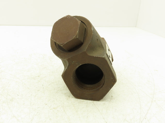 Bosch Rexroth FB1 XOHP 158N 3 02 Inline Hydraulic Check Valve 1-1/4" NPT