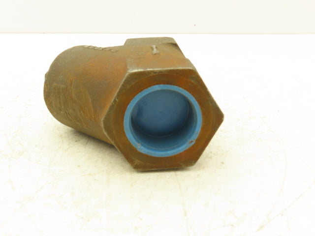 Bosch Rexroth FB1 XOHP 158N 3 02 Inline Hydraulic Check Valve 1-1/4" NPT