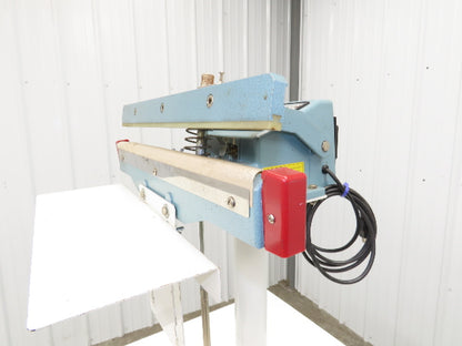 Uline H-89 18" Foot-Operated Impulse Sealer 120V Heat Seal