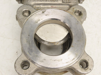 Velan L10-0320C-13BL 3" Stainless Knife Gate Valve Lug Style 316SS Rising Stem