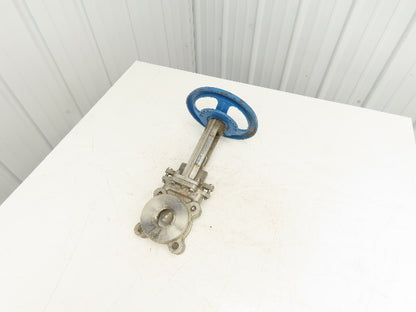Velan L10-0320C-13BL 3" Stainless Knife Gate Valve Lug Style 316SS Rising Stem