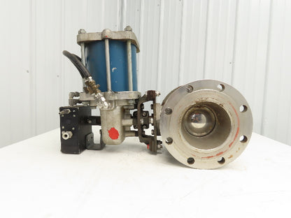 Jamesbury 5152W-31-3600TS 6" Stainless Ball Valve w/Pneumatic Actuator ST-400B