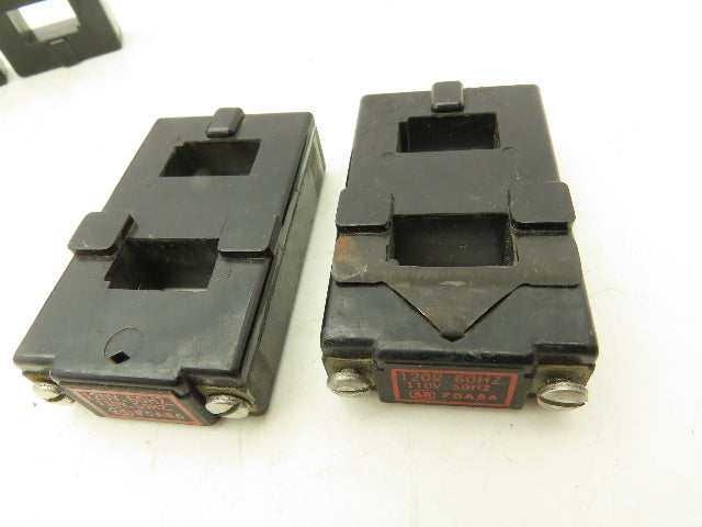 Allen Bradley 70A86  OPERATING COIL 120 VAC 60HZ 110V 50HZ SIZE 0 Lot Of 7
