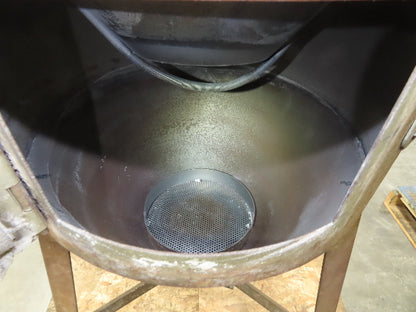 Trinco 40X40 Sand Blaster Cabinet Direct Pressure 40x40x30" Dry Blast 120V Dust