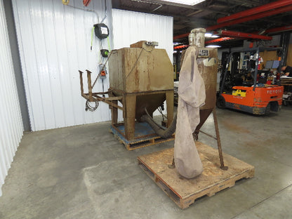 Trinco 40X40 Sand Blaster Cabinet Direct Pressure 40x40x30" Dry Blast 120V Dust