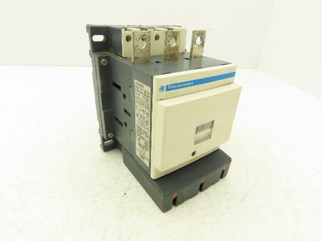 Telemecanique LC1D150 Contactor 250 Amp 3 Lug (1) Terminal Block LA9D Included