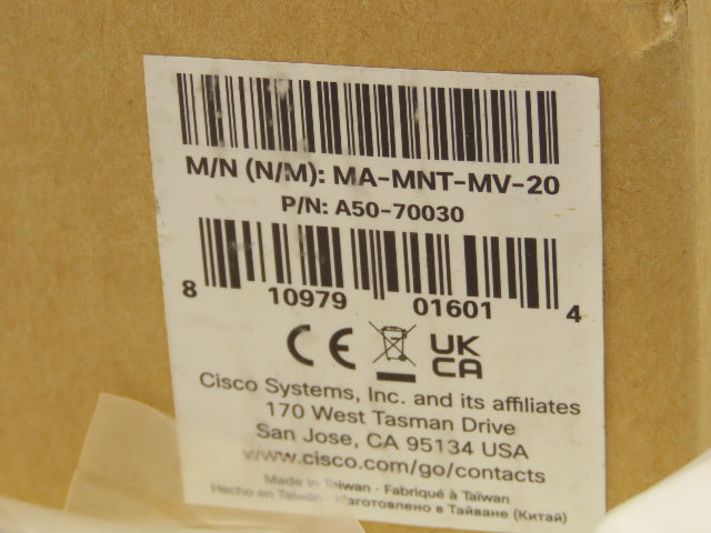 Meraki MA-MNT-MV-20 Pole Mount for Surveillance Camera