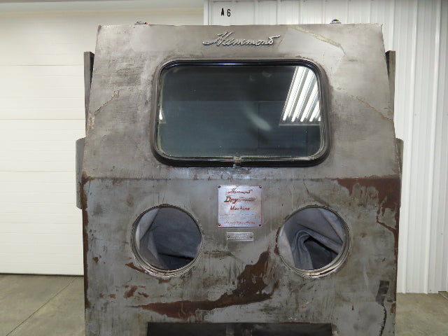 Hammond DRY-30 Sand Blaster Cabinet Dry Shot Peen 30x30x24" Dry Blast 230/460V