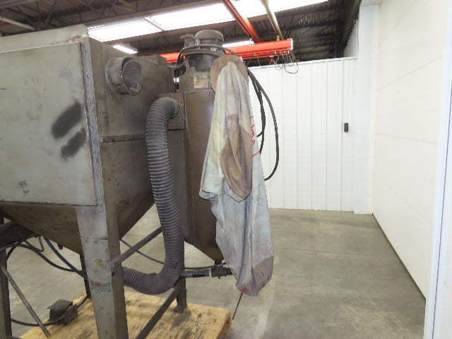 Hammond DRY-30 Sand Blaster Cabinet Dry Shot Peen 30x30x24" Dry Blast 230/460V