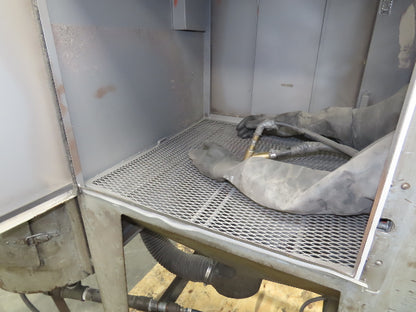 Hammond DRY-30 Sand Blaster Cabinet Dry Shot Peen 30x30x24" Dry Blast 230/460V