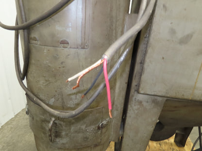 Hammond DRY-30 Sand Blaster Cabinet Dry Shot Peen 30x30x24" Dry Blast 230/460V