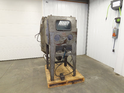 Hammond DRY-30 Sand Blaster Cabinet Dry Shot Peen 30x30x24" Dry Blast 230/460V