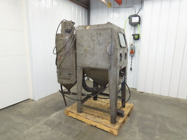 Hammond DRY-30 Sand Blaster Cabinet Dry Shot Peen 30x30x24" Dry Blast 230/460V