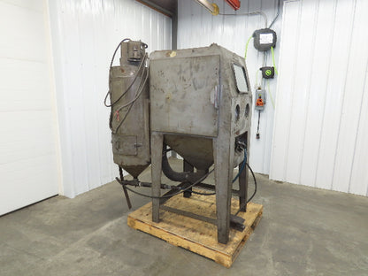 Hammond DRY-30 Sand Blaster Cabinet Dry Shot Peen 30x30x24" Dry Blast 230/460V