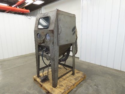 Hammond DRY-30 Sand Blaster Cabinet Dry Shot Peen 30x30x24" Dry Blast 230/460V