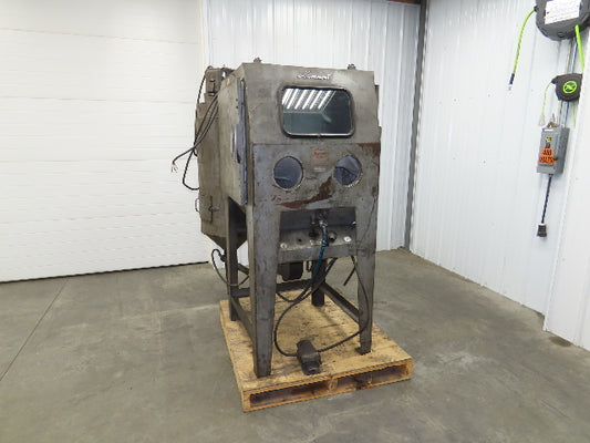Hammond DRY-30 Sand Blaster Cabinet Dry Shot Peen 30x30x24" Dry Blast 230/460V