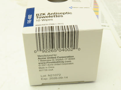 First Aid Only 55KN70 First Aid Kit Retrofit SmartCompliance Plastic Grids