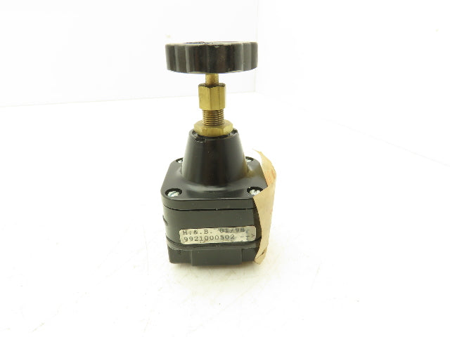 Haver & Boecker 9.921.0005.02 Pressure Regulator 1/4" Female Threaded In & Out
