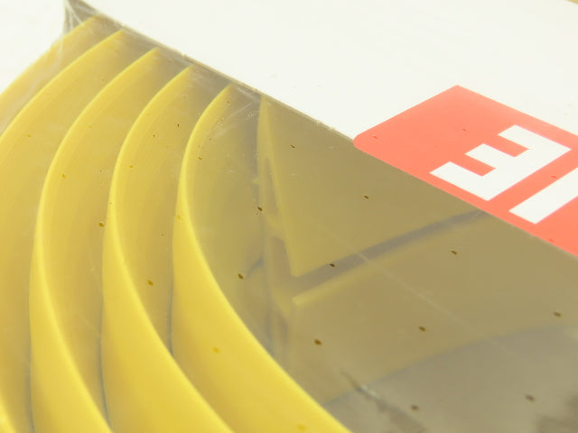 Uline H-4126Y Tapered Pre-Slit Cord Protector 10' Standard, Yellow PVC Lot of 2