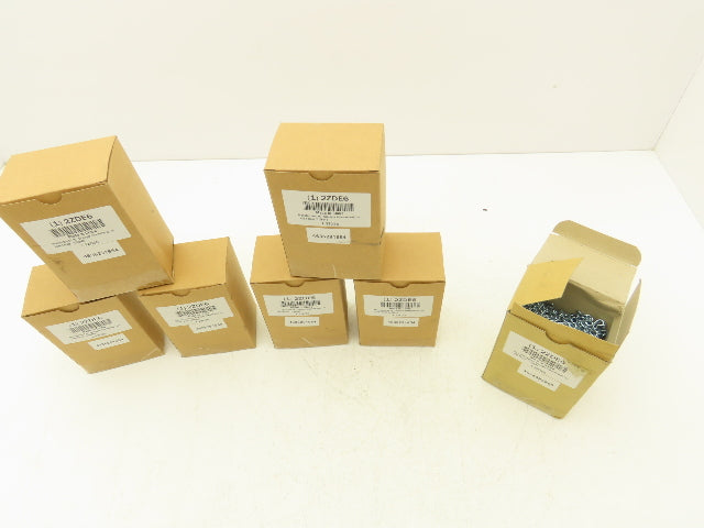 Grainger 2ZDE6 Jack Chain 10lb 1/2" Link Steel Zinc 100ft Boxes 700ft Lot of 7