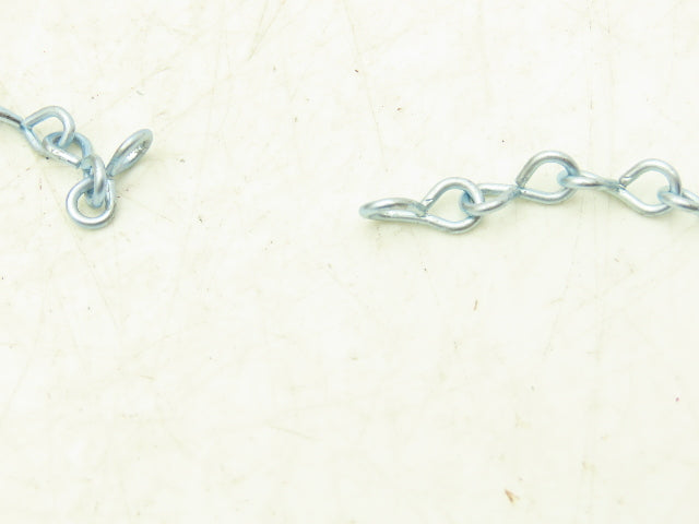 Grainger 2ZDE6 Jack Chain 10lb 1/2" Link Steel Zinc 100ft Boxes 700ft Lot of 7