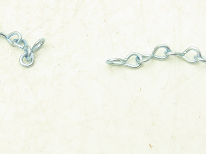 Grainger 2ZDE6 Jack Chain 10lb 1/2" Link Steel Zinc 100ft Boxes 700ft Lot of 7