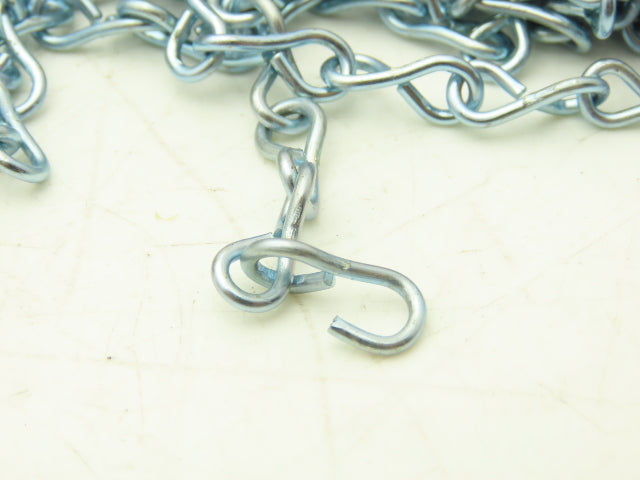 Grainger 2ZDE6 Jack Chain 10lb 1/2" Link Steel Zinc 100ft Boxes 700ft Lot of 7