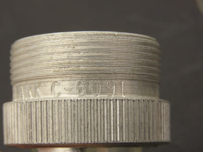 Killark Electric 6091 Pilot Light Cover w/Clear Lens Aluminum Housing Lot Of 5