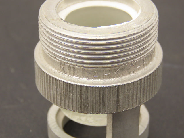 Killark Electric 6091 Pilot Light Cover w/Clear Lens Aluminum Housing Lot Of 5