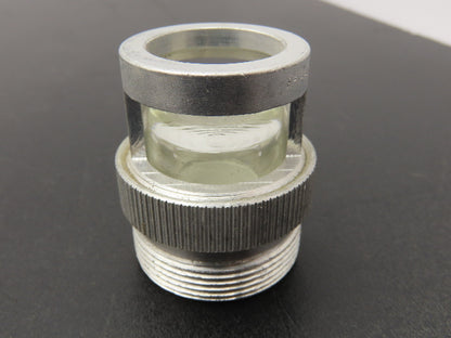 Killark Electric 6091 Pilot Light Cover w/Clear Lens Aluminum Housing Lot Of 5