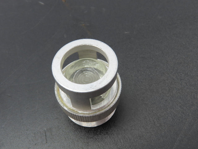 Killark Electric 6091 Pilot Light Cover w/Clear Lens Aluminum Housing Lot Of 5