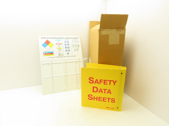 Accuform ZRS349 MSDS Right to Know Safety Information Center 20"H 15"W 6 3/4"D