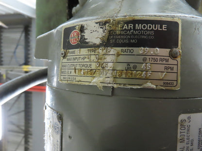 Buschmann 29"x 9' Slider Bed Conveyor 24"Belt 115/230V 1PH 32FPM Chain Drive