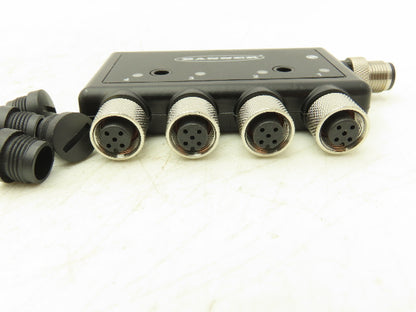 Banner R90C-4B21-KQ 4 Port Discrete Interface Bimodal  IO-Link Hub M12 18-30VDC