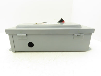 Square D H361A Safety Disconnect Switch Fusible 30A 600V 30HP  3 Pole Ser F06