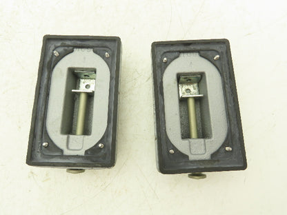 Appleton FSK1VTS External Operated Switch Weatherproof Device Box Cover Lot Of 2