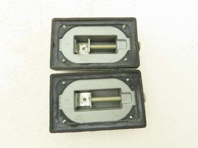 Appleton FSK1VTS External Operated Switch Weatherproof Device Box Cover Lot Of 2