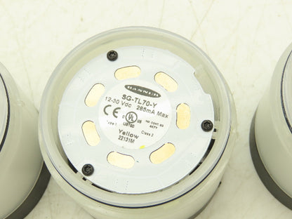 Banner TL70GYRALT TL70 Tower Light 3-Color Loud Audible Indicator 12-30VDC