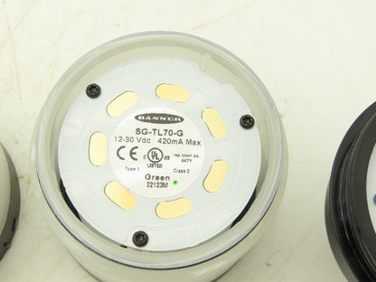 Banner TL70GYRALT TL70 Tower Light 3-Color Loud Audible Indicator 12-30VDC