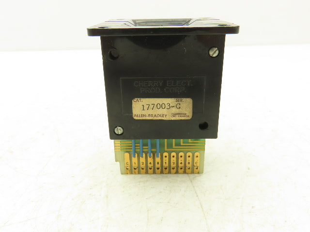 Allen Bradley 177003 Thumbwheel Switch Comprised Of (3) T11-54A Switches 0-9