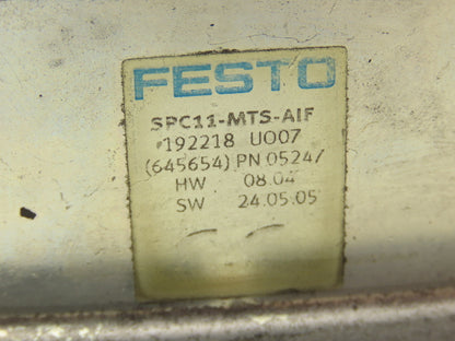 Festo SPC11-MTS-AIF End Position Drive Controller Servo Pneumatic  Lot of 2