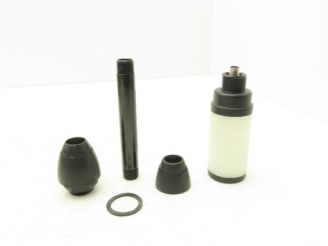 Banner CL50GRYPQ 50mm 3-Color LED Light 6" Column 18-30V DC 4-Pin M12 QD CL50