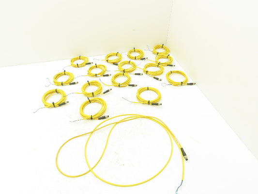 Phoenix Contact 1406281 3-Pin 3 Wire 2 Meter Cable Straight M8 Plug Lot of 16
