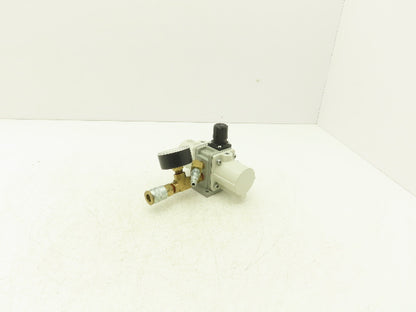 SMC VBA10A-T02-Z Pneumatic Air Booster Regulator 15-145psi 1/4"npt