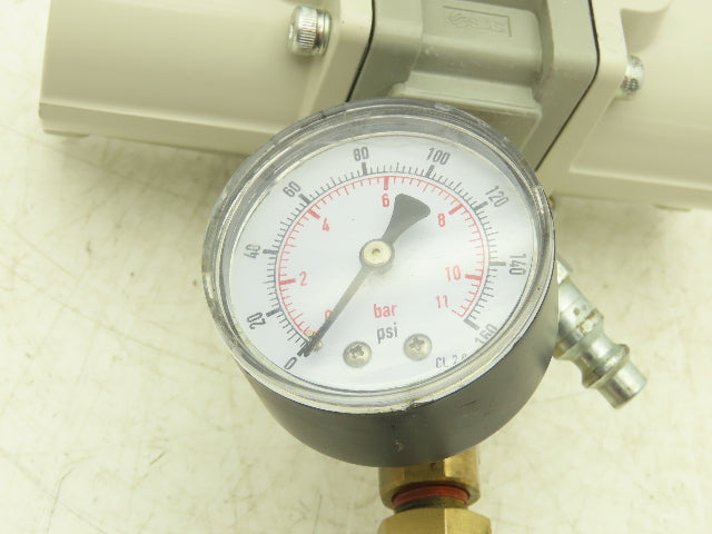 SMC VBA10A-T02-Z Pneumatic Air Booster Regulator 15-145psi 1/4"npt
