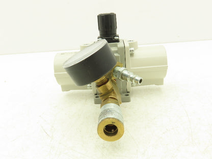 SMC VBA10A-T02-Z Pneumatic Air Booster Regulator 15-145psi 1/4"npt