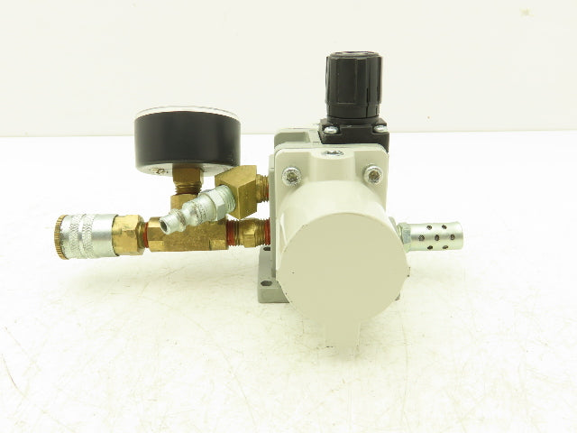 SMC VBA10A-T02-Z Pneumatic Air Booster Regulator 15-145psi 1/4"npt