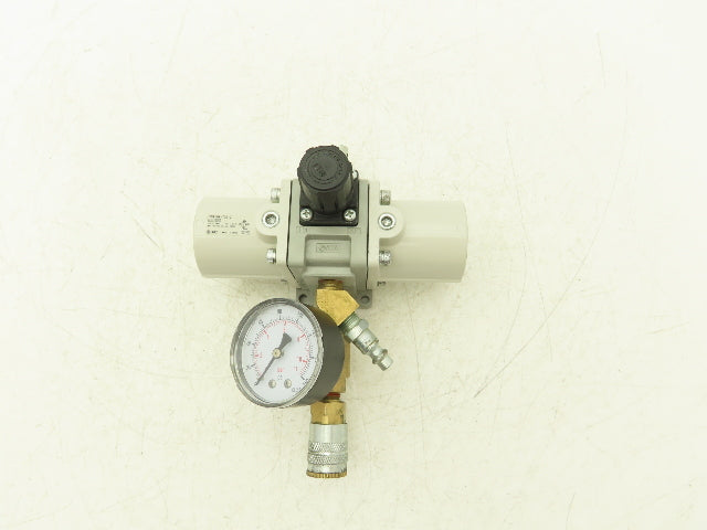 SMC VBA10A-T02-Z Pneumatic Air Booster Regulator 15-145psi 1/4"npt
